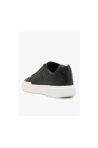 Calvin Klein Chunky Cupsole Laceup Lth Aop Kadın Siyah Günlük Spor Ayakkabı-12257 Siyah