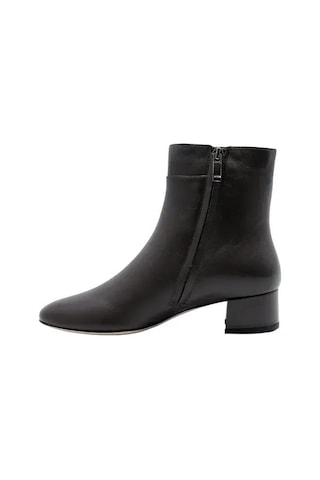 Poletto Hakiki Deri Kahve Bot Topuklu 9916 01 S-1358 Kahve