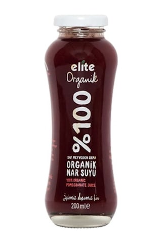 Elite %100 Organik Nar Suyu 200 ML