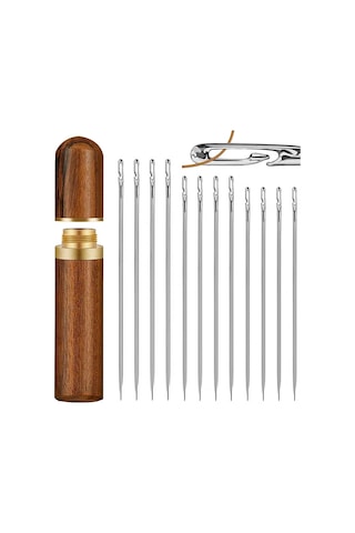 Yaşlılar İçin Kendiliğinden Geçirilen İğneler,iplik Geçirmeli Dikiş İğneleri B