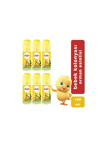 Dalin Orman Esintisi Sprey Bebek Kolonyası 6 X 100 Ml