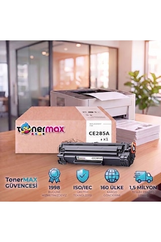 Hp Laserjet Pro P1102 Uyumlu Toner Çipli Ce285a 4'lü 1.600 Sayfa