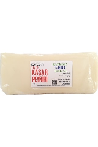 Niyazibey Çiftliği Doğal Taze Kaşar Peyniri 1 KG