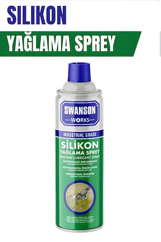 Swanson Works Silikon Yağlama Spreyi 400ml