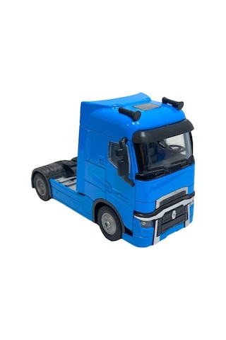 Metal Renault Tır Kafası 1 Adet Işıklı Müzikli Oyuncak 12 Cm Çok Renkli