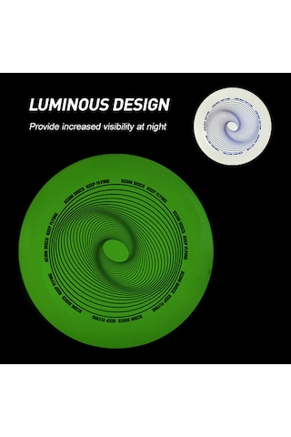 Konesam Xcom 110g Plastik Fantezi Uçan Disk - Gece Aydınlatabilir, 240mm Çaplı Spor Eğlence Aleti