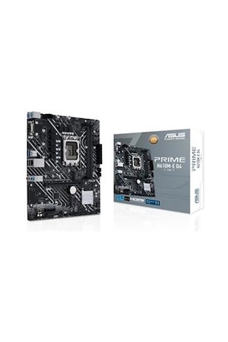 Asus Prime H610m-e D4-csm 3200mhz Ddr4 Soket 1700 M.2 Hdmı Dp Matx Anakart Kdo