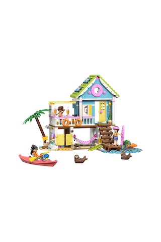 LEGO® Friends Fok Balıklı Yazlık Ev 42699 - 9 Yaş ve Üzeri Çocuklar için Minifigür İçeren Yaratıcı Oyuncak Yapım Seti (400 Parça)