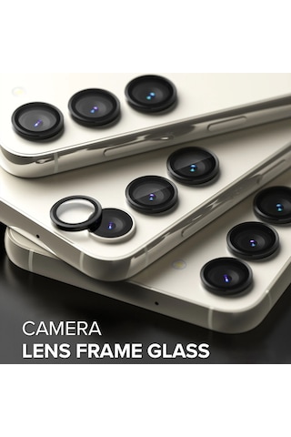 Microsonic Samsung Galaxy Uyumlu S24 Fe Tekli Kamera Lens Koruma Camı Koyu Yeşil