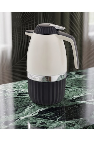 Yeni Nesil Png-7008 İçi Cam Termos 2 Litre Siyah Renk