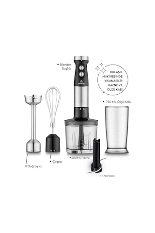 Emsan Gusto 3in1 1200 W Blender Seti