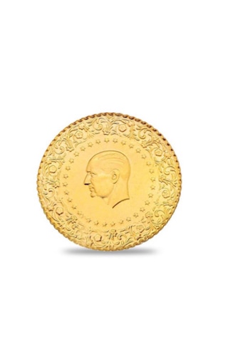 Vıctorıa Gold 1 Adet Yarım Altın -eski Tarihli Kulplu 22 Ayar