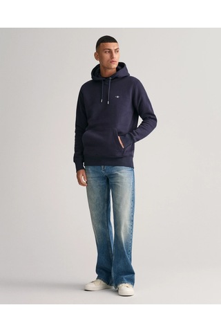 Gant Erkek Regular Fit Kapüşonlu Sweatshirt-lacivert Lacivert