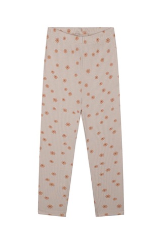 Antebies Kır Çiçekleri Uzun Kollu Pijama Takımı Krem