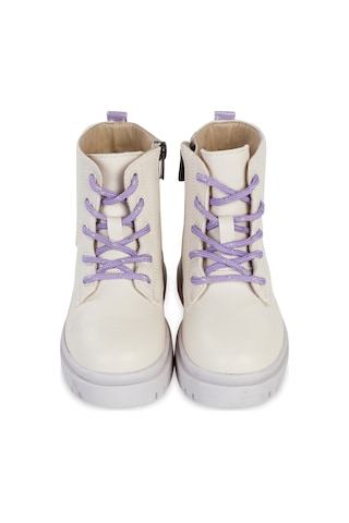 Civil Boots 26-30 Numara Bot Krem-lila Krem-lila Krem - Lila