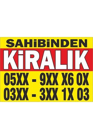 Sahibinden Kiralık Branda-Afiş-Pankart 1.Kalite Avrupa Branda