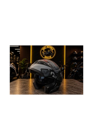 Jk 902 H1 Grey Çene Açılır Motosiklet Kaskı Gri