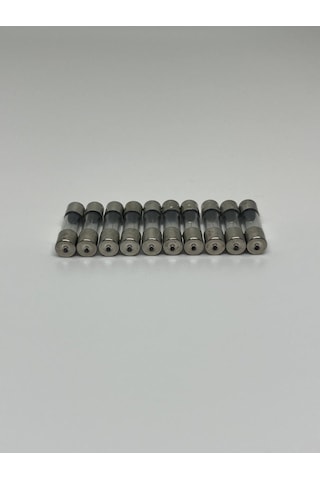 10 Adet 5 Amper 20mm Cam Sigorta 5a