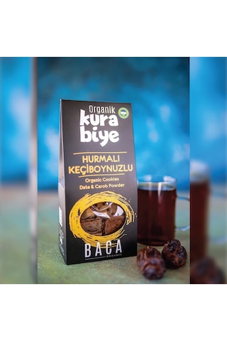 Organik Keçiboynuzlu Hurmalı Kurabiye 55 G
