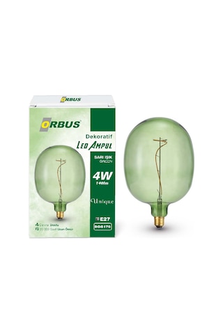 Dekoratif Led Ampul Green 4w 140lm Dgg170