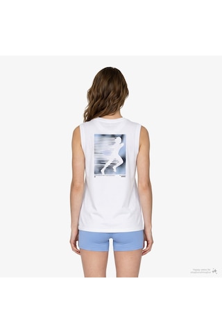 Brooks Graphic Tank Kadın Beyaz Atlet221762