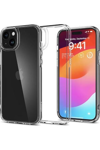 Apple Uyumlu iPhone 15 Plus Kılıf, Spigen Ultra Hybrid