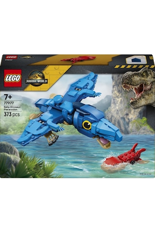 LEGO® Jurassic World Yavru Dinozor: Pteranodon 77977 - 7 Yaş ve Üzeri Çocuklar için Kalamar İçeren Oyuncak Yapım Seti (373 Parça)