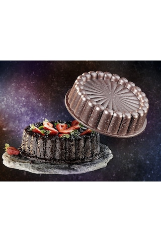 Brillant Alüminyum Döküm Yanmaz Yapışmaz Granit Kek Kalıbı Grn-kk-5939 Altair Rose