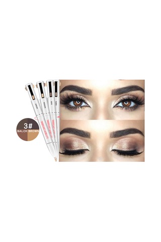 Yifomall 4 Ü 1 Arada Kaş Kalemi: Suya Dayanıklı, Doğal Görünüm, Vurgulama Ve Şekillendirme, Makyaj Aracı