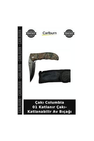 Çakı Columbia 01 Katlanır Çakı- Katlanabilir Av Bıçağı Gündelik Gereç Fonksiyonel Araç Kamp Ekipmanı