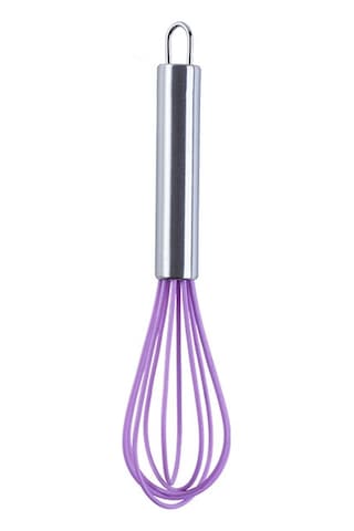 Cbtx Silikon Yumurta Çırpıcı Ev Yumurta Mikseri Mutfak Aletleri Krem Pişirme Araçları, Renk: 8 İnç Mor Çok Renkli