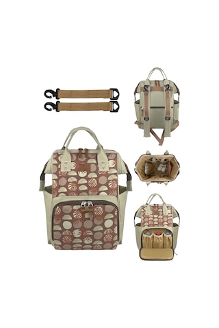 Paris Anne Bebek Bakım Sırt Çantası Cacao Bej
