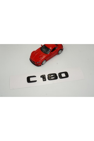 C 180 Bagaj Parlak Siyah ABS 3M 3D Yazı Logo