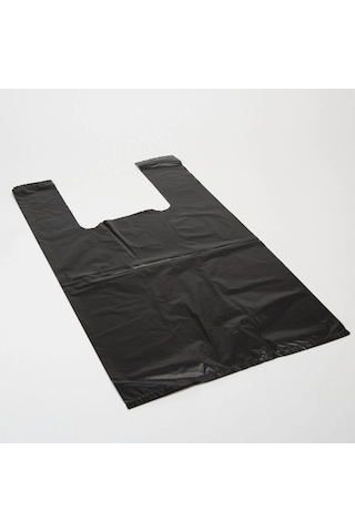 Siyah Atlet Poşet Büyük Boy 1 Kg 29x59cm