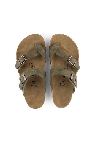 Roy Jones 7010 Sunnystride Unisex Haki Günlük Terlik Haki