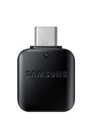 Samsung Uyumlu Type-C To Usb Otg Çevirici Dönüştürücü Adaptör Siyah