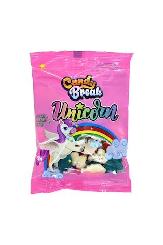 Candy Break Unicorn Yumuşak Şekerleme 113 Gr İle Sihirli Bir Lezzet Molası