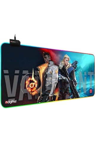 Digipod Gaming Oyuncu Mousepad Rgb Gaming Oyuncu Pad Kaymaz Taban 70 X 30 4mm Kalınlık 005