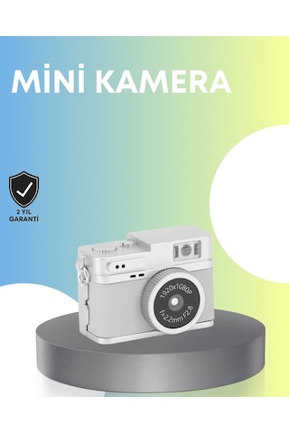 Shnstore Mini Retro Dijital Kamera 1080p Full Hd Dahili 128gb Hafızalı Shntknd0720
