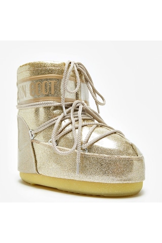 Bot Kar Kadın 80d1409440-b002 Moon Boot Icon Low Glitter Gold Altın