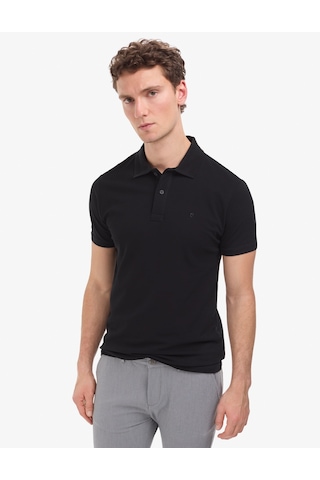 Pierre Cardin Erkek Siyah Tişört Basic 50321128-vr046