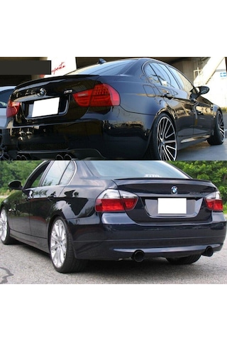 Bmw 3 Serisi E90 M3 Bagaj Üstü Spoiler Piano Black 2005-2011
