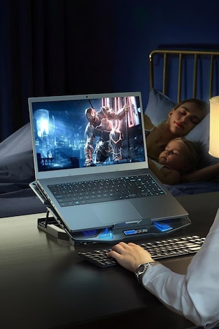 Torima Cf-05 Ayarlanabilir Dizüstü Bilgisayar Rgb Soğutma Fanı Siyah
