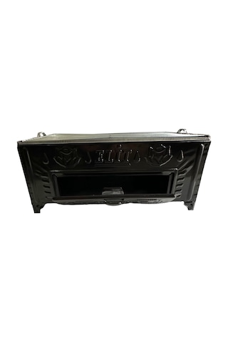 Cemre E2 Model Kömürlü Emaye Mangal İzgaralı Büyük Boy Inox