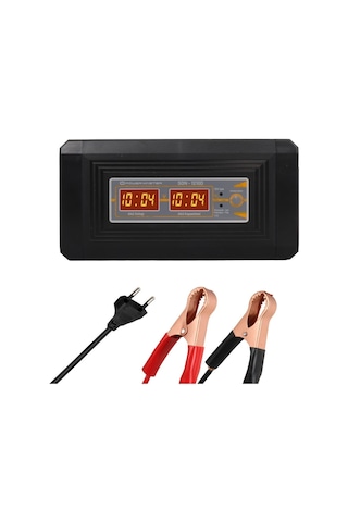 Powermaster Son-1210d 12 Volt/24 Volt - 10 Amper Digital Ekranlı Akıllı Kuru - Asit - Jel Akü Şarj Cihazı
