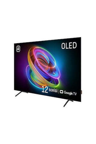 Arçelik Imperium 12 A 1255 C AI 55" 140 Ekran 120 Hz Uydu Alıcılı 4K UHD Google TV OLED Smart TV