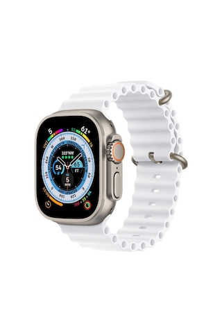 Koodmax  Apple Uyumlu  Watch  1 2 3 4 5 6 7 8 Se Ultra Ocean Loop Tokalı Kayış Kordon 38 40 41mm