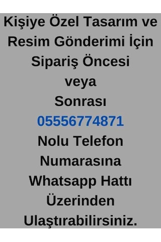 Kişiye Özel 3 Parça Aksesuar Set - Karikatür Set