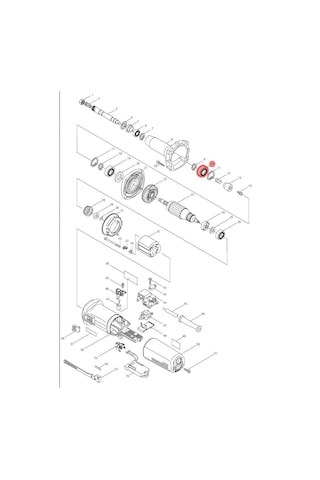 Makita GD0800C Rulman 6001 Ürün Kodu 211142-7