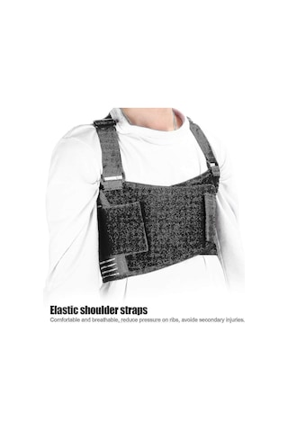 Göğüs Yaralanması İyileşmesi İçin Kaburga Kırığı Destekleyici Korse Ve Nefes Alabilen Kemer